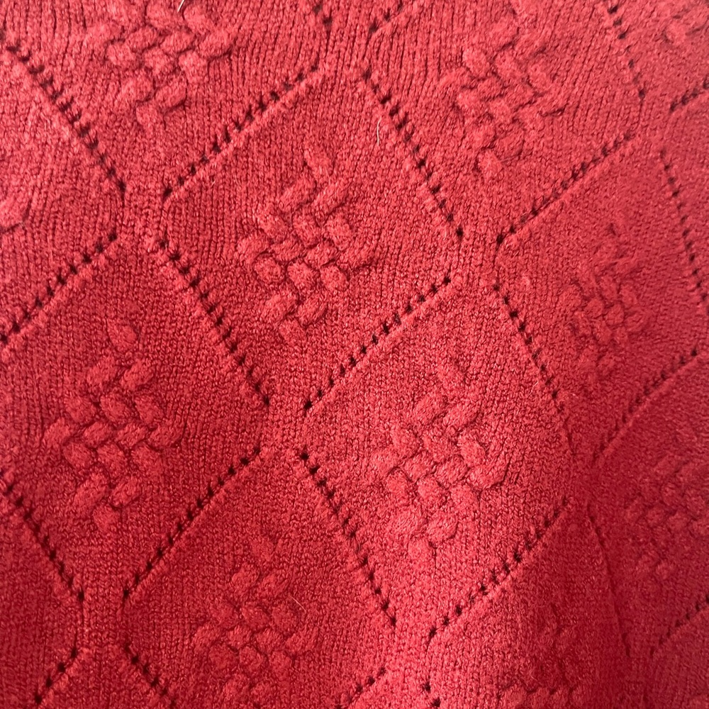 Women’s XXL Red Cardigan - Picture 4 of 5